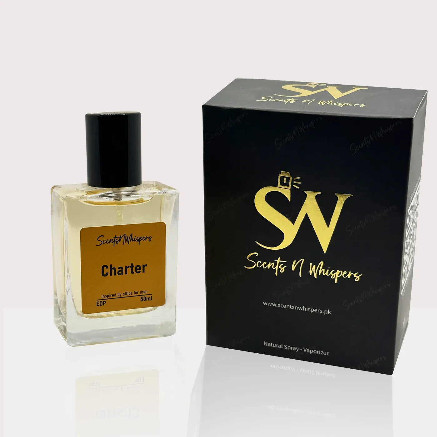 50ml charter inspired by office for men with packaging