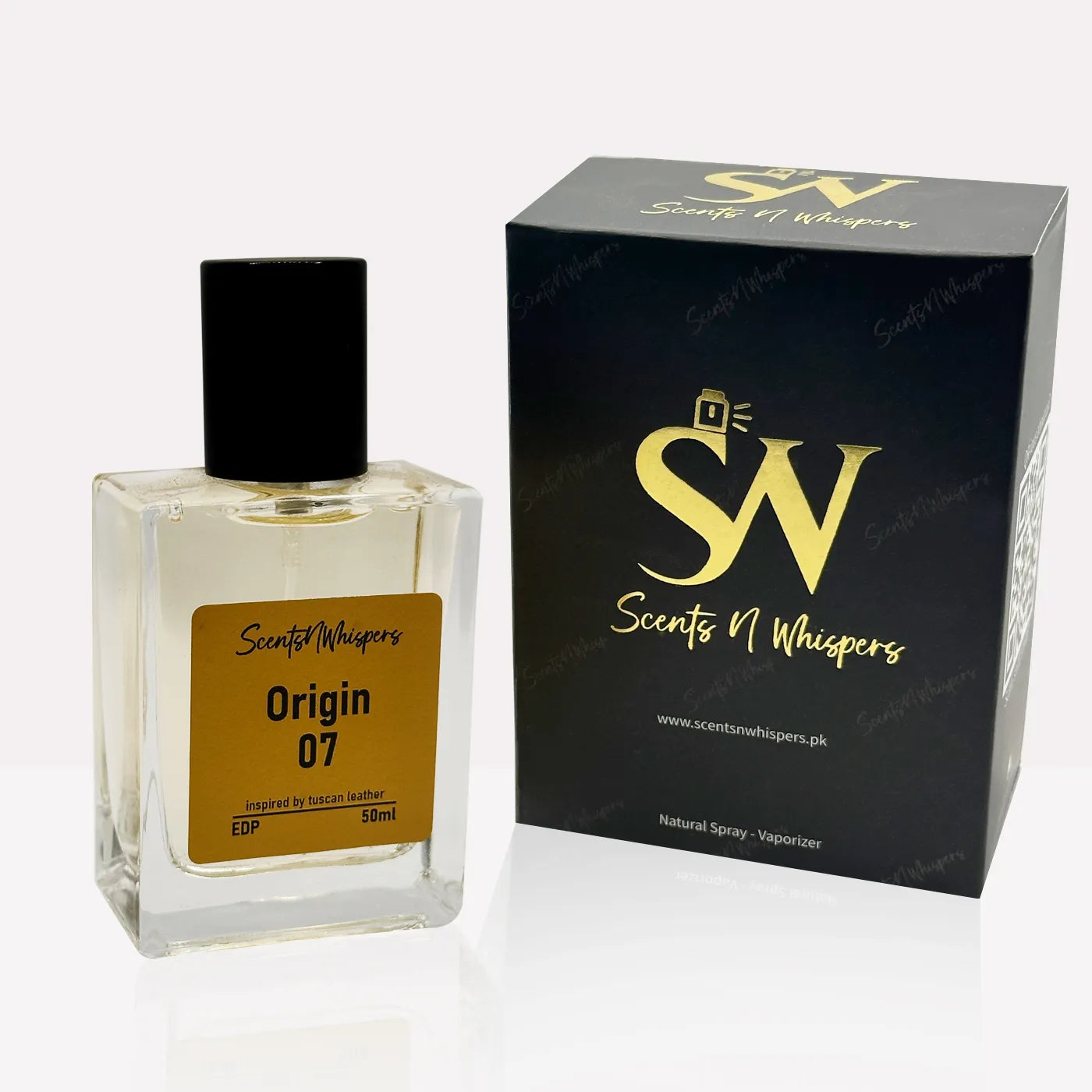 50ml origin 07 inspired by tuscan leather with packaging